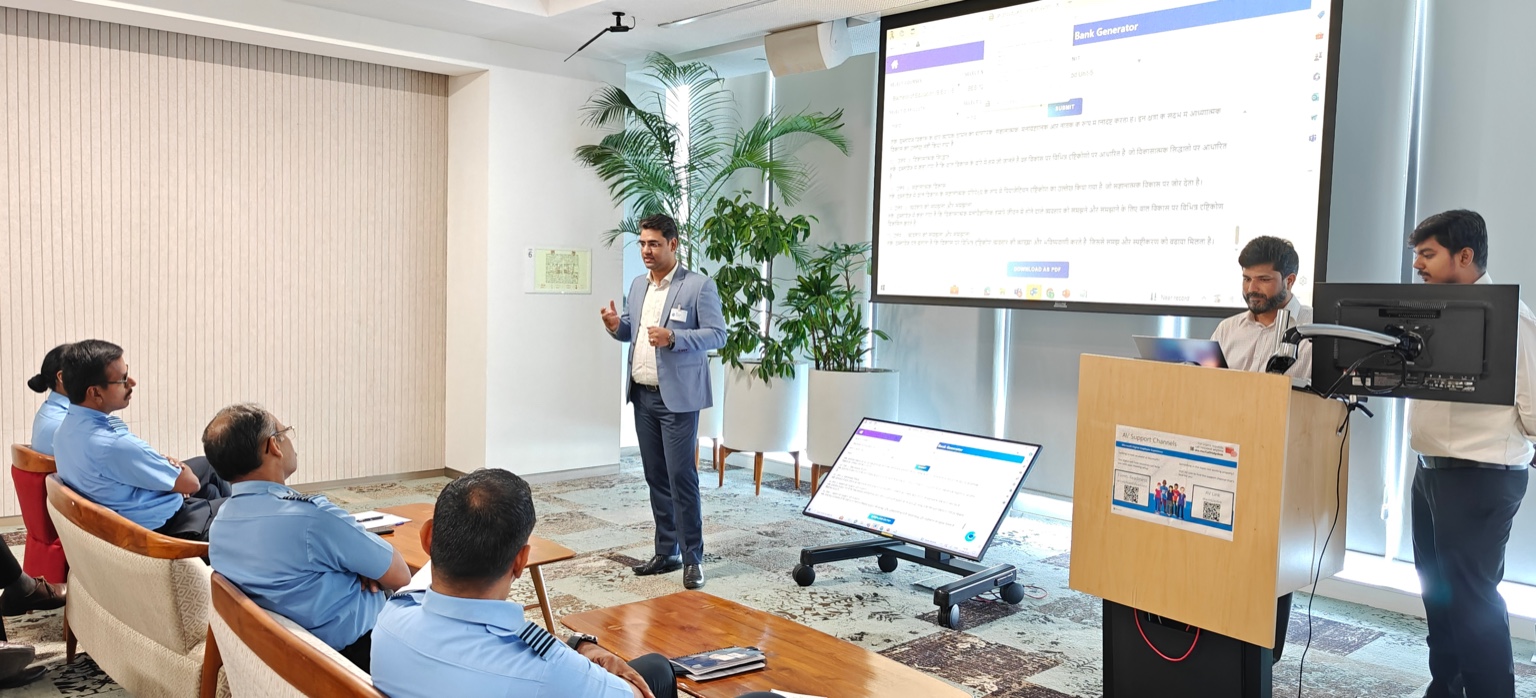 Microsoft AI Expert Lecture for Indian Air Force